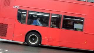 Enviro 400H Bae Euro 6 Stagecoach London 12352 Sn64Ohb District And H&C Leaving At Stepney Green Stn