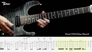 Video thumbnail of "Metallica - Orion Guitar Lesson With Tab Part.1 (Slow Tempo)"