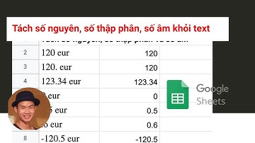 Cách tách số nguyên, số thập phân, số âm ra khỏi đoạn text