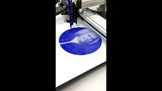 Generative Portrait with iDraw H Pen Plotter (Creative coding with Johann Sebastian Bach)