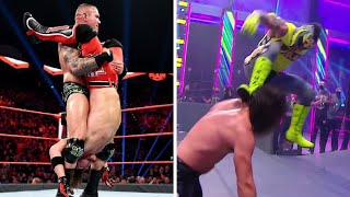 10 Minutes of WWE Wrestlers Stealing Finishers