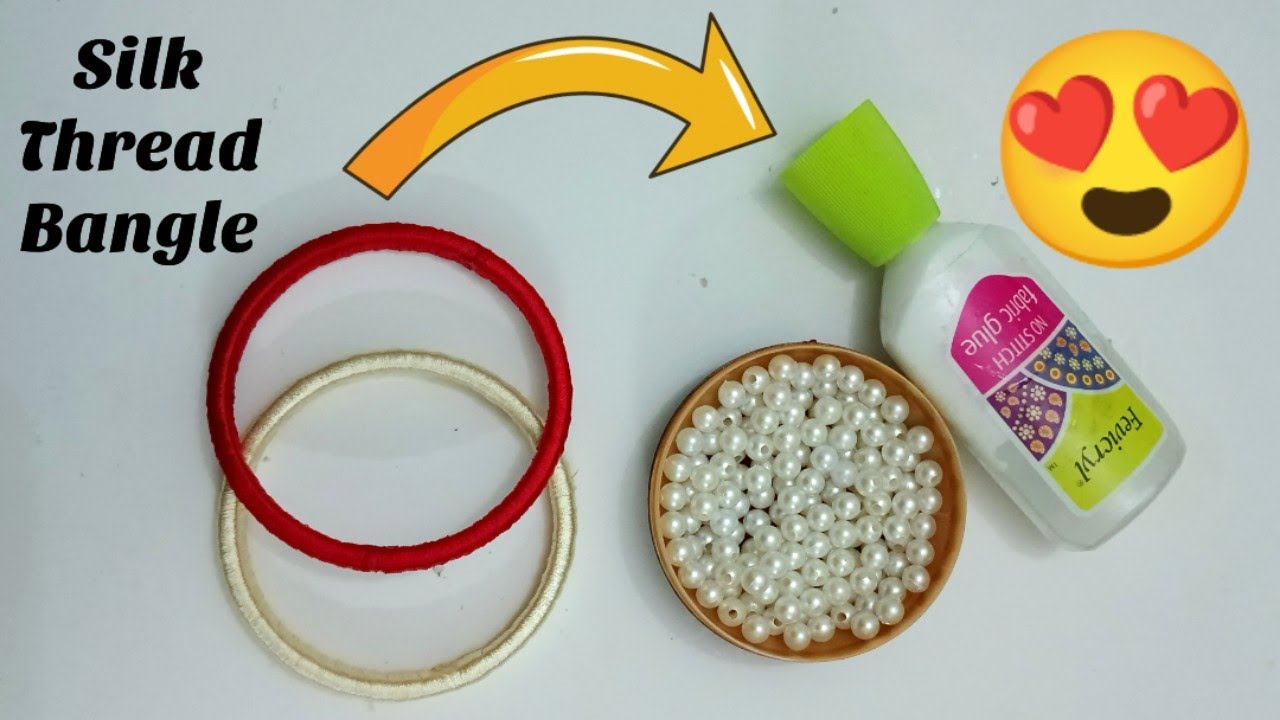 Thread Bangle Making Items Latest Silk Thread Bangle Making😍😍 | NEW DESIGN | #trending #viral # ...