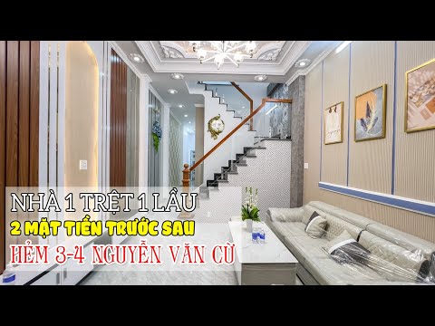 Video (ĐÃ BÁN) Nhà 1 Trệt 1 Lầu 2 Mặt Tiền Trước Sau Hẻm... - youtube