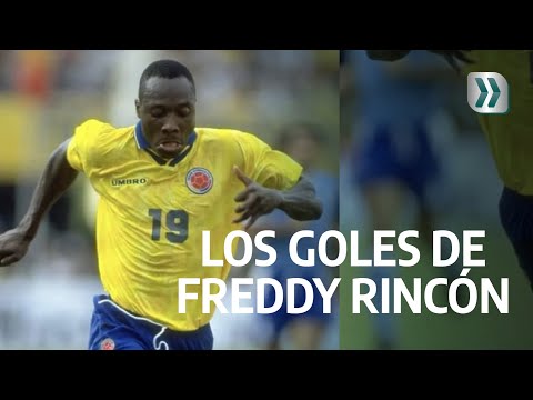 Los cinco goles más recordados de Freddy Rincón