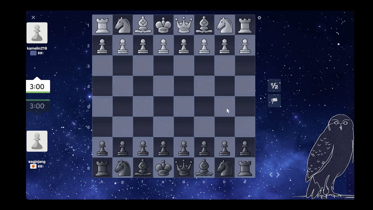 ASMR Chess • 41 Minutes in a Digital Chess Room (No Commentary)