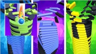 Drop Stack Ball-Helix Crash game play level 24 to 35😦😦😦 screenshot 5