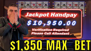 I Did Up To $1,350 Max Bets On High Limit Slots