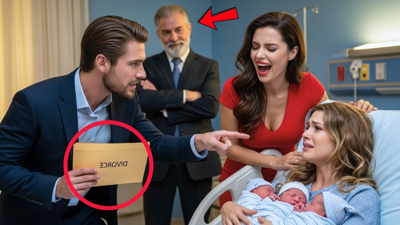 Moments After She Gave Birth to Triplets, He Divorced His Wife — Unaware She Was a $1B Heiress