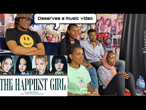 First time ever hearing BLACKPINK - The Happiest Girl (Reaction)