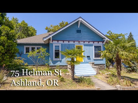 75 Helman St, Ashland, OR home video tour