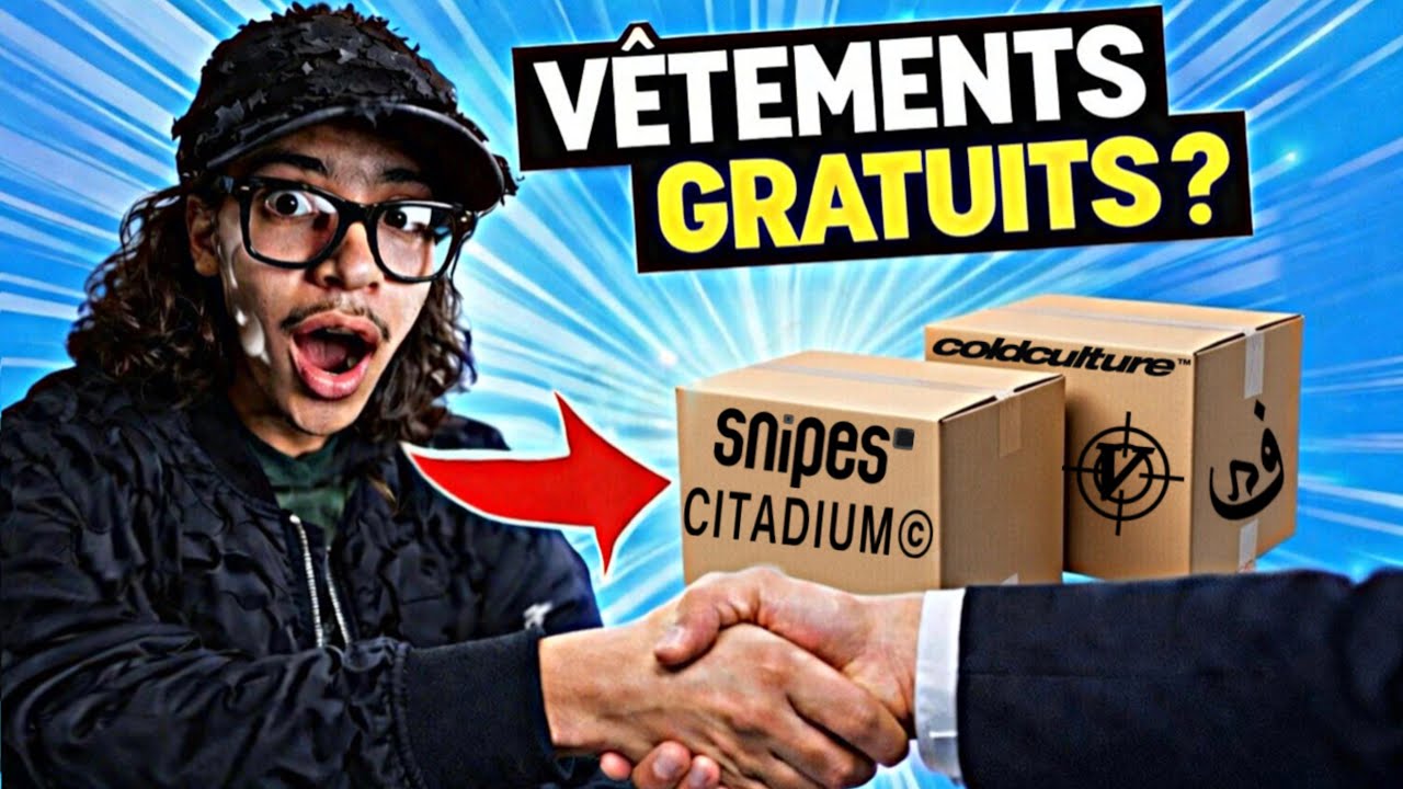 Comment COLLABORER avec des MARQUES de vêtements 🎁