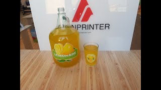 Matrix Printing on glass