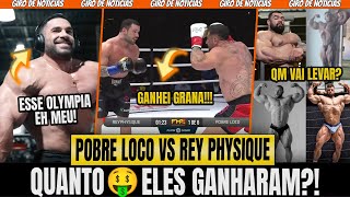 REY PHYSIQUE E POBRE LOCO QUANTO GANHARAM DEREK LUNSFORD GIGANTE E CONFIANTE BRUNAO VS GOODVITO +