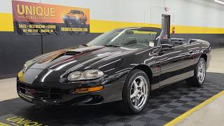2002 Chevrolet Camaro SS Convertible For Sale 29 900