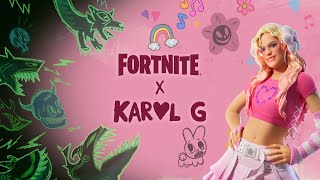 Karol G Msb In Fortnite Teaser-Trailer