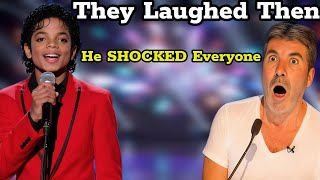 10-Year-Old Michael Jackson LIGHTS UP AGT With a Song That Made the Audience Cry!