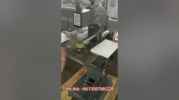Hole punching machine for lever arch file