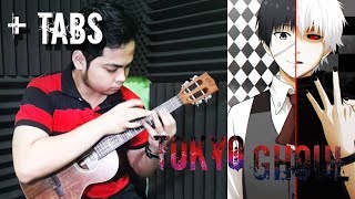 Video thumbnail of "Unravel [+TABS] (Tokyo Ghoul OP) - Fingerstyle Ukulele Cover"