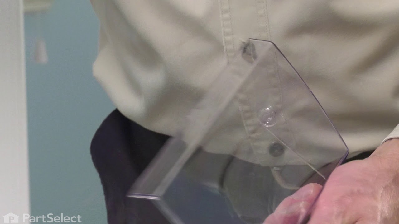 GE Refrigerator Repair - How to Replace the Dairy Door (GE # WR22X10068)