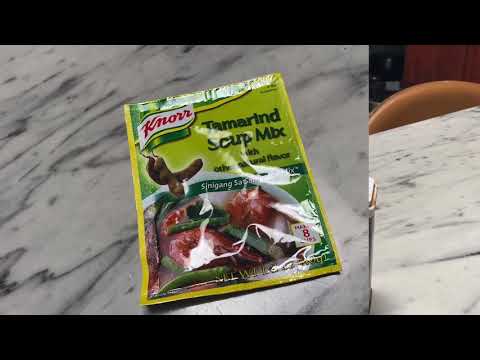 Cooking Canned Mackerel Sinigang