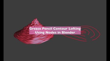 LIVENODING 1522 / Grease Pencil Contour Lofting
