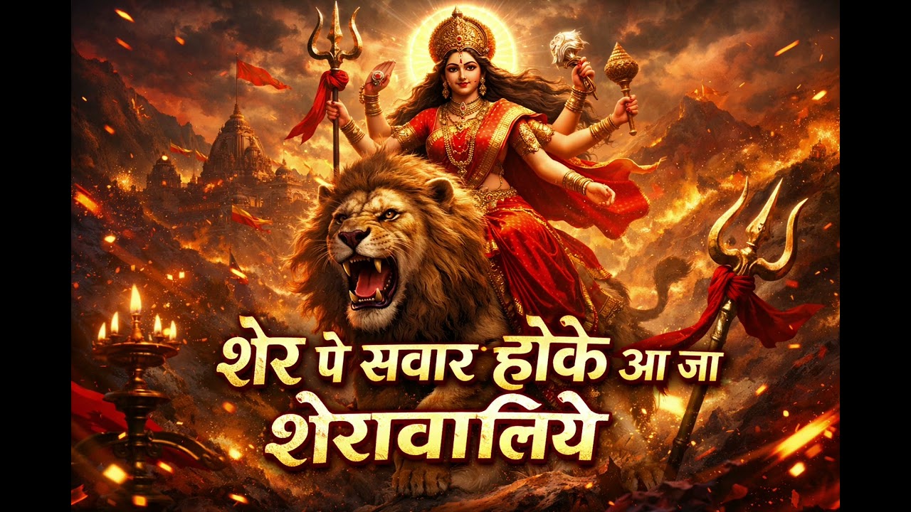 Sher Pe Sawar Hoke Aaja Sherawaliye | Jai Mata Di Bhajan