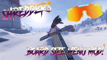 Shredders Board Menu Mod by Pamplemousse
