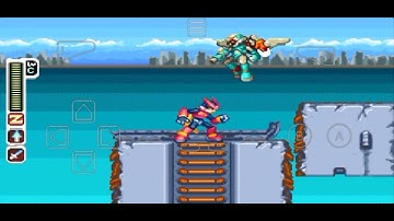 Gameplay Mega Man Zero 1 Part 9 Rescue Colbor