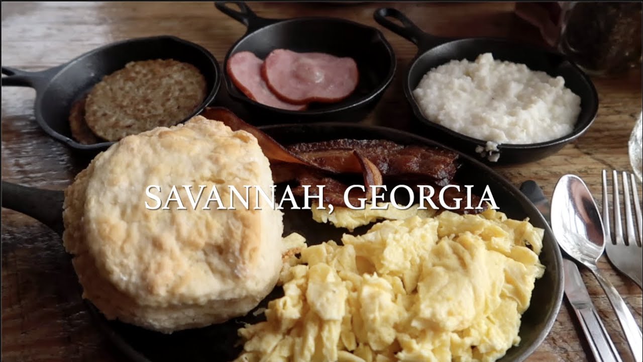Big Southern Breakfast in SAVANNAH [American Road Trip] (travel