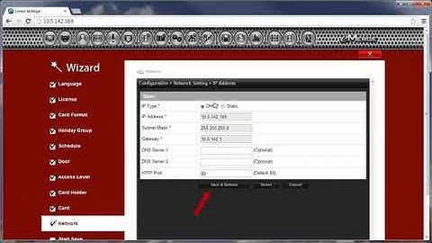 16. e3 Series: Setup Wizard - Network Settings