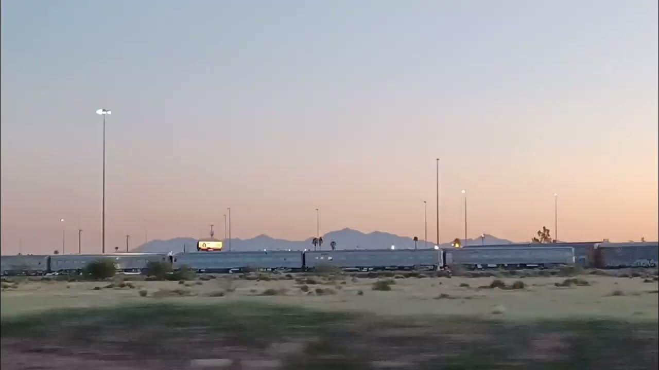 BNSF Super Bowl train at El Mirage AZ. YouTube