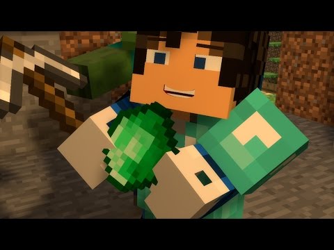 ♬ "EMERALDS" - MINECRAFT PARODY OF "RUDE" - TOP MINECRAFT SONG ♬