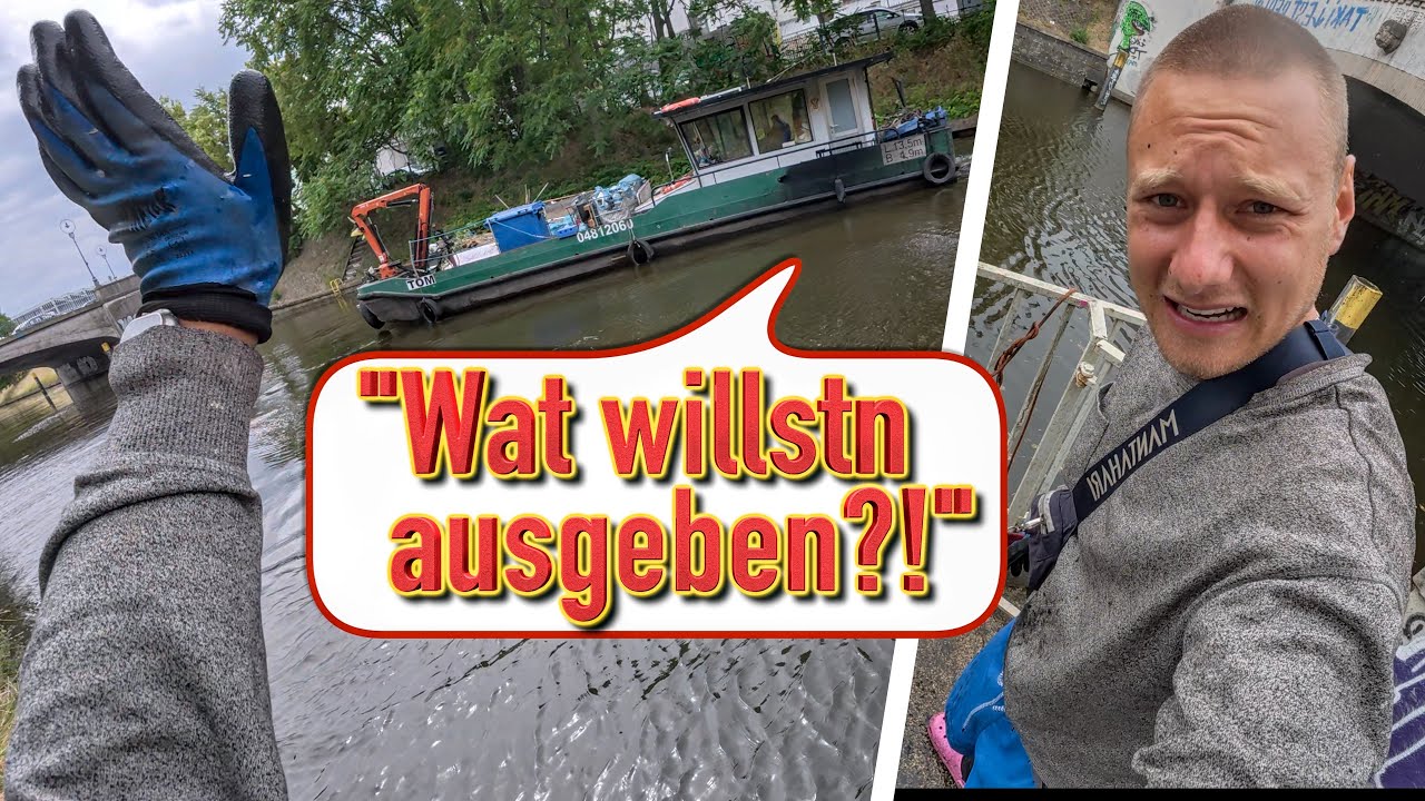 Wir kriegen STRESS BEIM MAGNETFISCHEN?! 🤔 (Kapitän hält Schiff an) - Schatzsuche