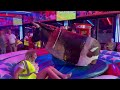 Bull Riding In Benidorm Wild Mechanical Bull Challenge Compilation 