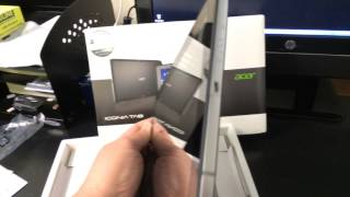 ACER  ICONIA  A511 Unboxing Video - TABLET in Stock at www.welectronics.com