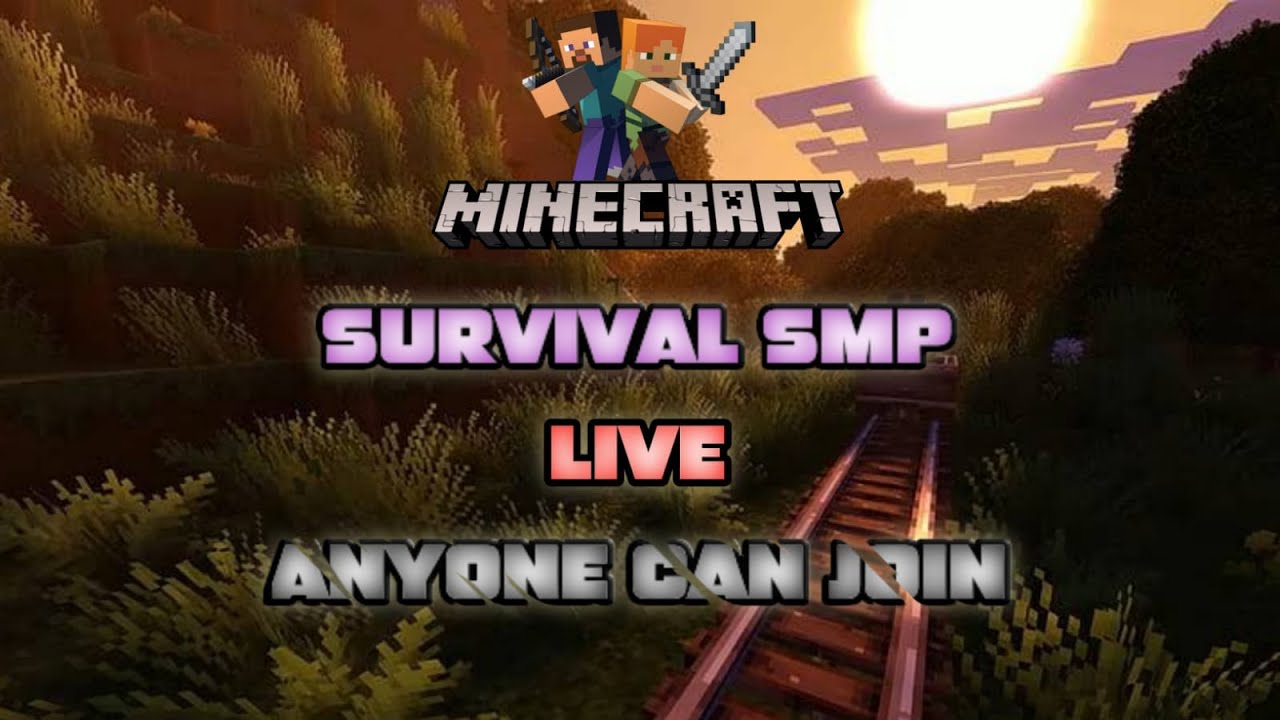 Minecraft Multiplayer Live Enderman Survival Smp Java Pe Anyone Can Join Youtube