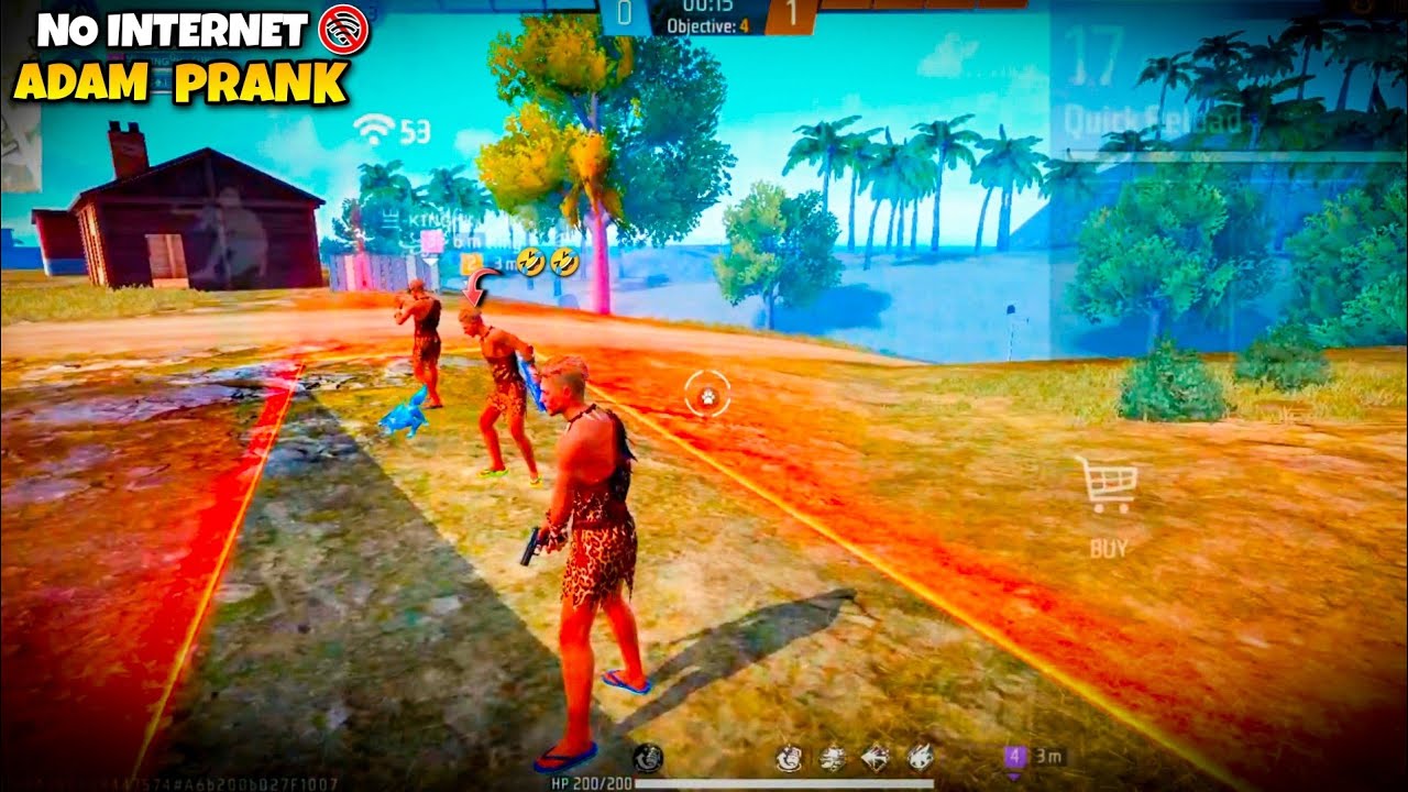No Internet PRANK || ADAM Challenge in Clash Squad || Free Fire - Adxpro Gamer