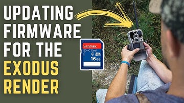 How To Update The FIRMWARE On The Exodus Render!