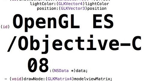 OpenGL ES/ Objective-C Game Tutorial part 8: Touch recognizer