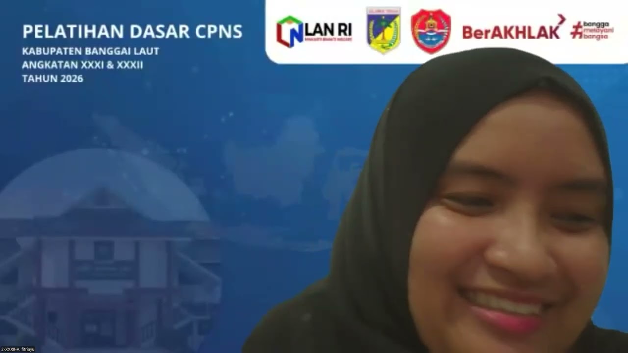 Coaching Agenda Angkatann XXXII Kel. 2 Kab. Banggai Laut