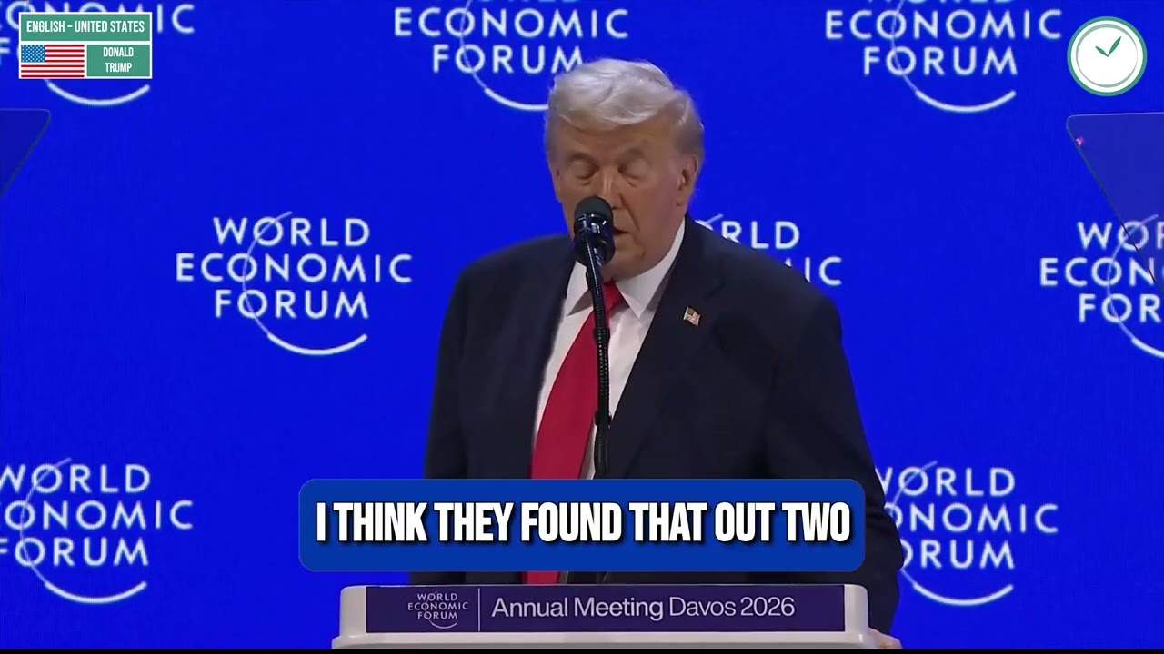 Trump at Davos: 'Denmark Fell in 6 Hours' — Why only the US Can Protect Greenland