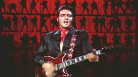 ELVIS PRESLEY - GUITAR MAN (1981 REMIX VIDEO)