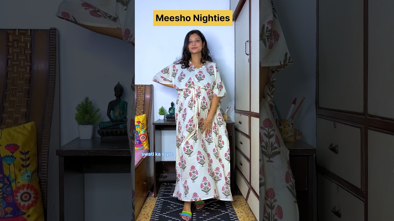 Meesho nighty / night suit haul😍Link in description‼️