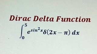 Famous How to evaluate integrals involving Dirac Delta Function - Problem 1 Wealth
