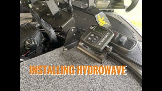 Installing Hydrowave by T&H Marine