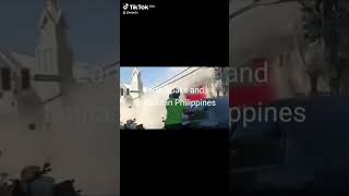 #8.7 magnitude Earth quake and tsunami warning strikes Philippines