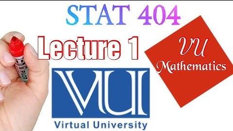 STAT404 short lecture 1