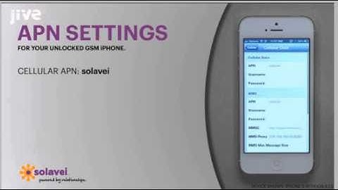 Solavei Iphone APN Settings Bring Your Iphone Over To Solavei