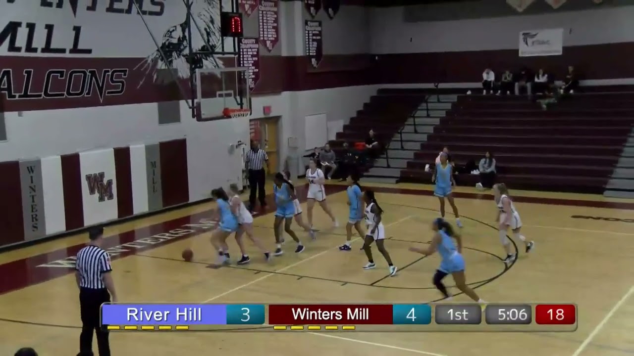 River Hill vs Winters Mill Girls Basketball 1st Quarter Highlights 12/27/2022