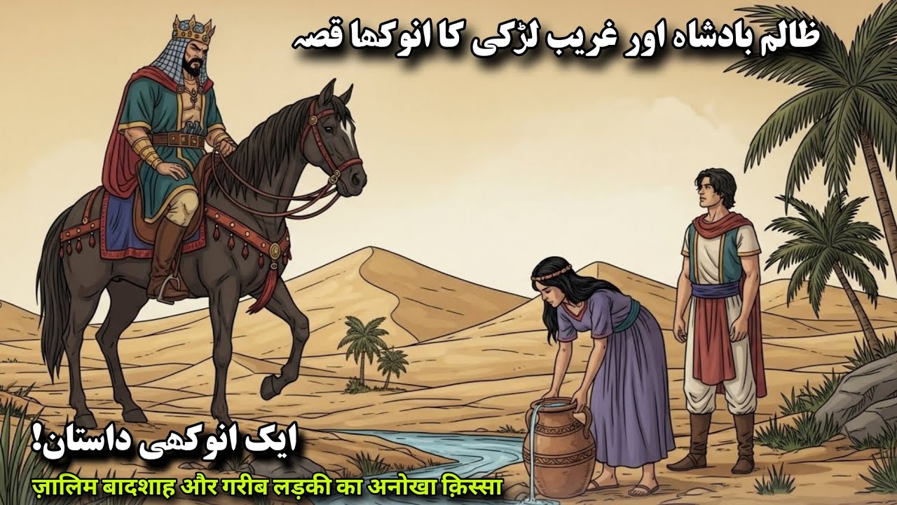 Zaalim BadShah Aur Ghareeb Larki Ka Anokha Qissa || Moral Stories in Urdu || Hindi Moral Stories
